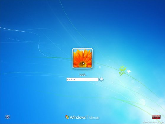 Windows7のログイン ログオン Uiをクールなデザインに変更する方法